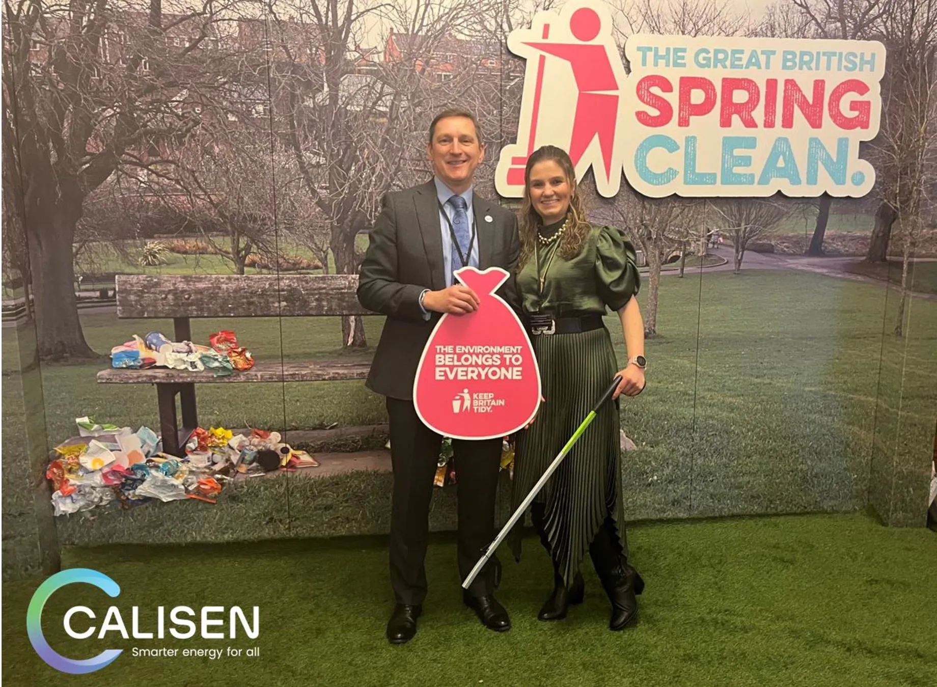 Calisen Announced as Headline Partner for the Great British Spring Clean